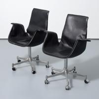 Pair of Preben Fabricius & Jorgen Kastholm BIRD Chairs - Sold for $1,216 on 05-24-2025 (Lot 331).jpg